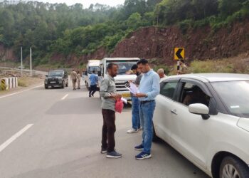 MVD Rajouri intensifies enforcement Drive; 215 vehicles checked, ₹1.69 lakh fine imposed