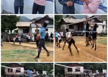 Friendly Volleyball Match held in Bandipora under Nasha Mukt Bharat Abhiyan