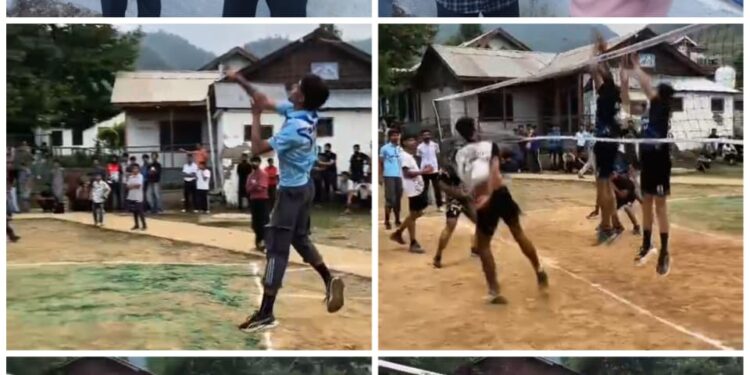 Friendly Volleyball Match held in Bandipora under Nasha Mukt Bharat Abhiyan