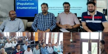 District Admin Kupwara organizes Training Session Under Census 2027 Phase II