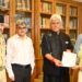 Lieutenant Governor hands-over appointment letter to wife of Martyr J&K Police Inspector Masroor Ali Wani