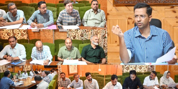 DDC Shopian Reviews District Capex Works, Directs Timely Completion