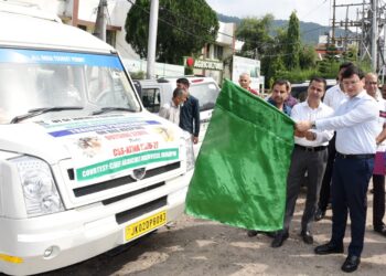 25 Udhampur farmers leave for exposure visit to KVK Pathankot under ATMA scheme