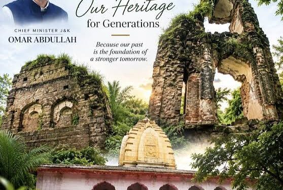 Govt approves 3 major heritage conservation projects worth 18.60 Cr across J&K