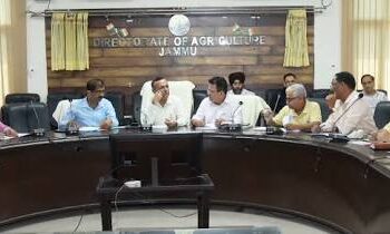 Director Agriculture reviews progress on Centrally Sponsored Schemes and CAPEX