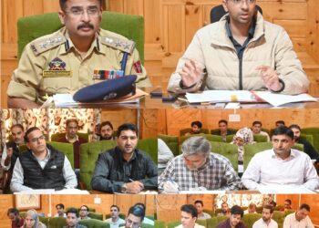 DM Shopian chairs NCORD Meeting