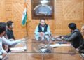 ADDC Shopian chairs Review Meeting on 5-Year Green India Mission Perspective Plan