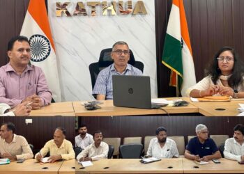 DC Kathua chairs DSC meet on Green India Mission
