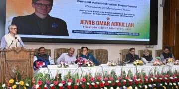CM Omar Abdullah distributes appointment orders to 55 JKAS, Accounts Service officers