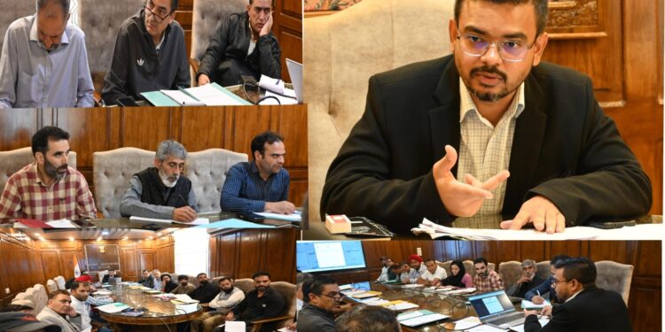 DC Kulgam reviews Action Plans for Youth Empowerment