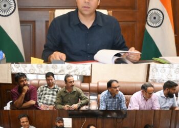 DDC Anantnag reviews progress of RRP&MAH Scheme