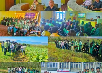 KVK Bandipora-1 hosts RAWE Students for Field-Based Agricultural Learning