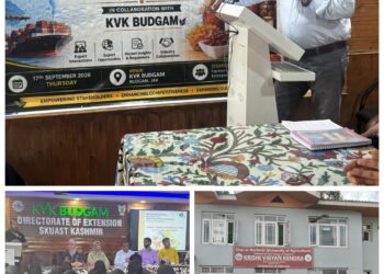SKUAST-K KVK Budgam holds Capacity Development Programme on Export Standards, Branding of Agricultural Products