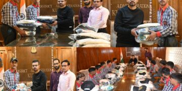 KV Aminoo Kulgam’s Under-14 Cricket team to represent Jammu region at 55th National Sports Meet