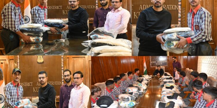KV Aminoo Kulgam’s Under-14 Cricket team to represent Jammu region at 55th National Sports Meet