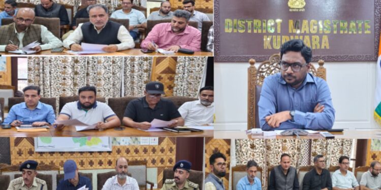 DC Kupwara chairs meeting on Solid Waste Management, Stray Dog Management