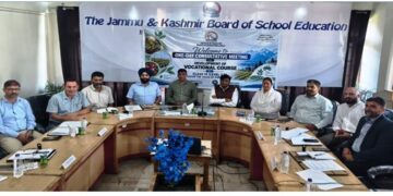 JKBOSE holds Consultative Meeting on Development of Vocational Courses