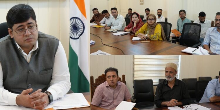 DC Ganderbal reviews implementation of Solid Waste Management Rules, 2026