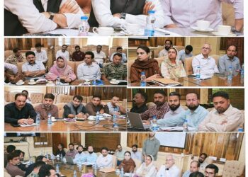 Div Com Kashmir reviews new Alignments of Srinagar Ring Road Phase-III