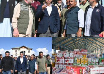 DC Anantnag visits Jablipora Fruit Mandi