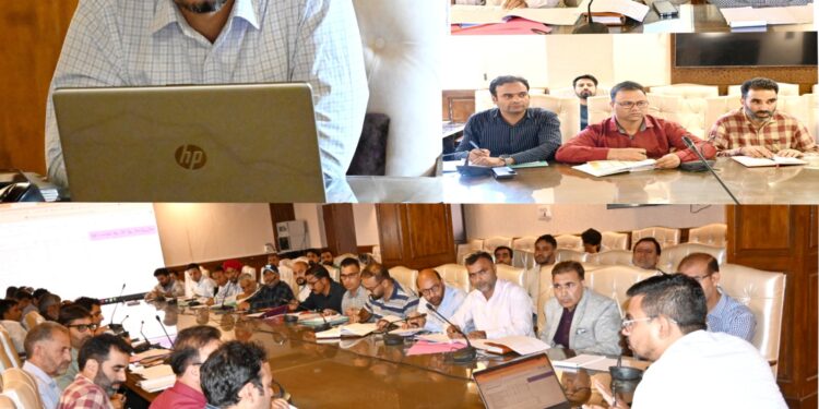 DC Kulgam reviews works under District Capex