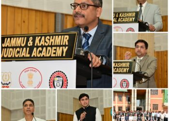 One Day sensitization Programme on “Issues Related to Narcotics” held at J&K Judicial Academy Sgr