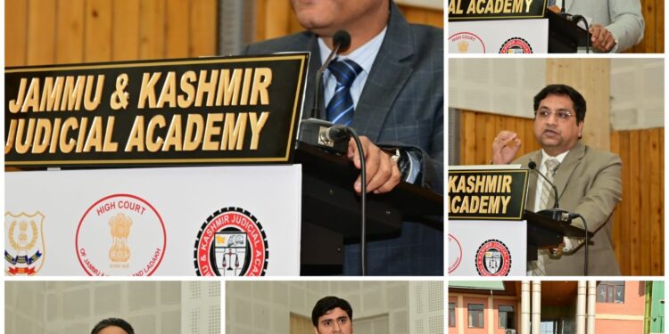 One Day sensitization Programme on “Issues Related to Narcotics” held at J&K Judicial Academy Sgr