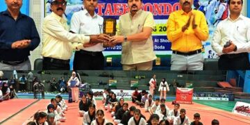 UT-Level Taekwondo Championship organised at Indoor Stadium Doda