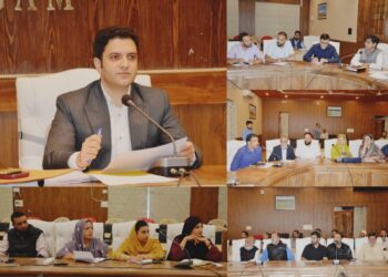 DC Budgam reviews Bulk Waste Management measures across District