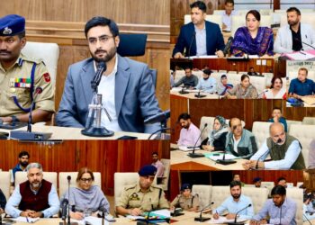 DC Srinagar, SSP review anti-narcotics strategy in District NCORD meeting