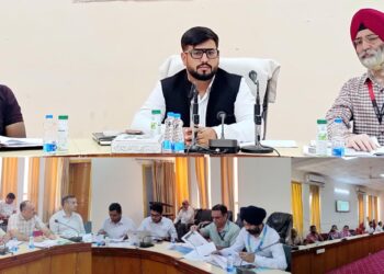 DC Rajouri reviews performance of banks at DLRC meeting