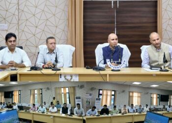 DC reviews proposal for repair, renovation & optimal use of Govt buildings at District Headquarters Kishtwar