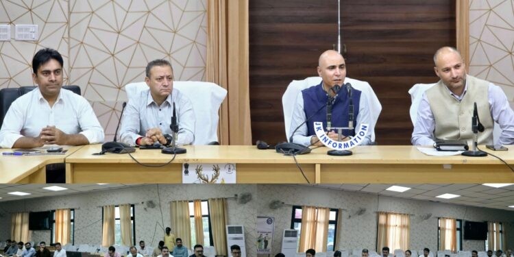 DC reviews proposal for repair, renovation & optimal use of Govt buildings at District Headquarters Kishtwar