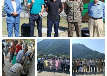 Civil Administration, Indian Army conduct Mega Cleanliness Drive in Tangdhar