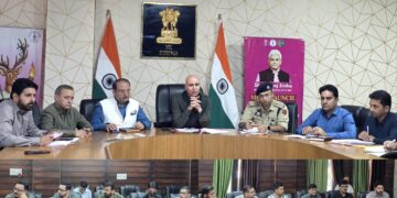 DC Kishtwar reviews drug control measures at NCORD Committee meeting