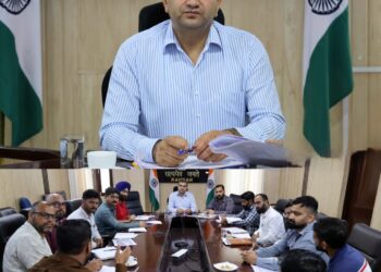 DC reviews implementation of Power Sector Schemes in Ramban