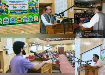 Environment Building Programme on Inclusive Education organised by CEO Shopian