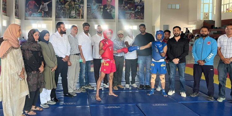 UT-Level Inter-Divisional Wushu Championship for Girls Kicks Off in Shopian with Great Enthusiasm