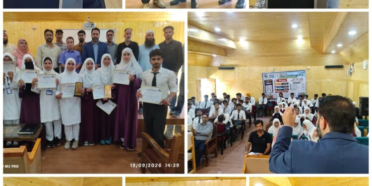 JKEDI organises District-Level Startup Idea Challenge at GDC Tral