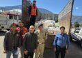 Relief material dispatched for Mungli Warwan fire victims