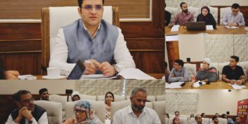DC Budgam reviews progress under Mission YUVA