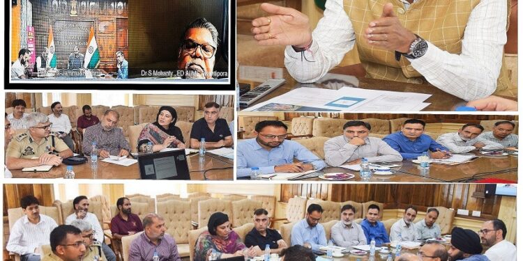 Div Com directs for resolution of issues for timely rollout of healthcare services at AIIMS Awantipora