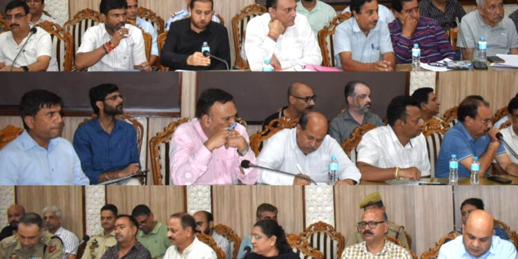 DC Reasi reviews arrangements for smooth conduct of Navratra Festival 2026 at Katra