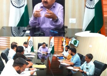 DDC Poonch reviews Collateral Damage Cases arising from NH-44A Earth Cutting Work