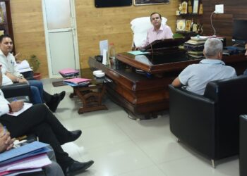 DAJ reviews District-wise progress of Agriculture Development Programmes