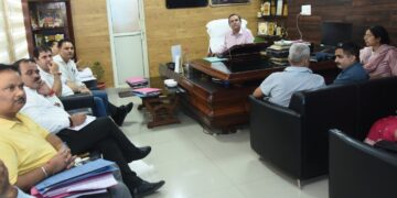 DAJ reviews District-wise progress of Agriculture Development Programmes