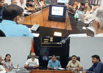 DDC Poonch reviews progress under Aspirational Block Programme in Block Mankote