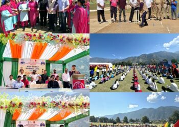 Inter-District-Division Level U/19 Girls Cricket competition begins at Chowgan Ground Kishtwar
