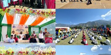 Inter-District-Division Level U/19 Girls Cricket competition begins at Chowgan Ground Kishtwar