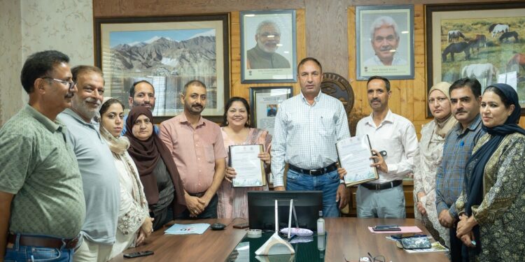 SKUAST-K, Mission Poshan sign MoU to boost Nutrition through Poshan Vatika